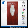 Acero de Fangda cubierto PVC revestido Exterior Interior puerta